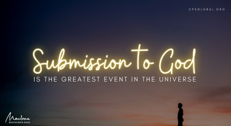 Embedded thumbnail for Submission to God is the Greatest Event in the Universe